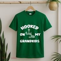 Hooked On My Grandkids T-Shirt thumb 2