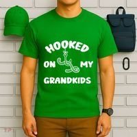 Hooked On My Grandkids T-Shirt thumb 6