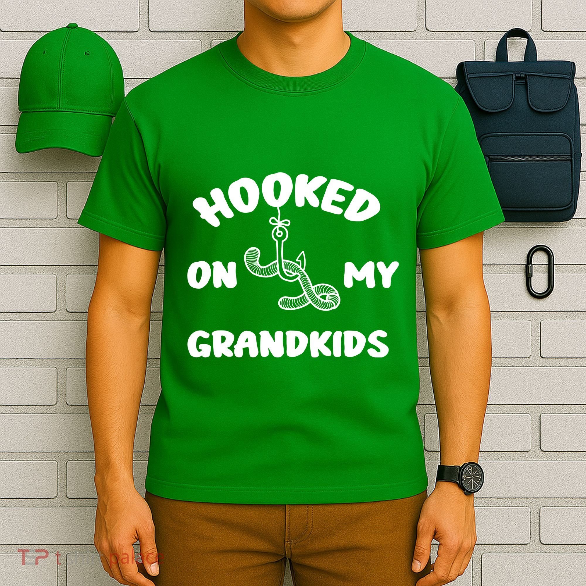 Hooked On My Grandkids T-Shirt