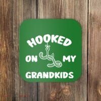 Hooked On My Grandkids Coaster thumb 0