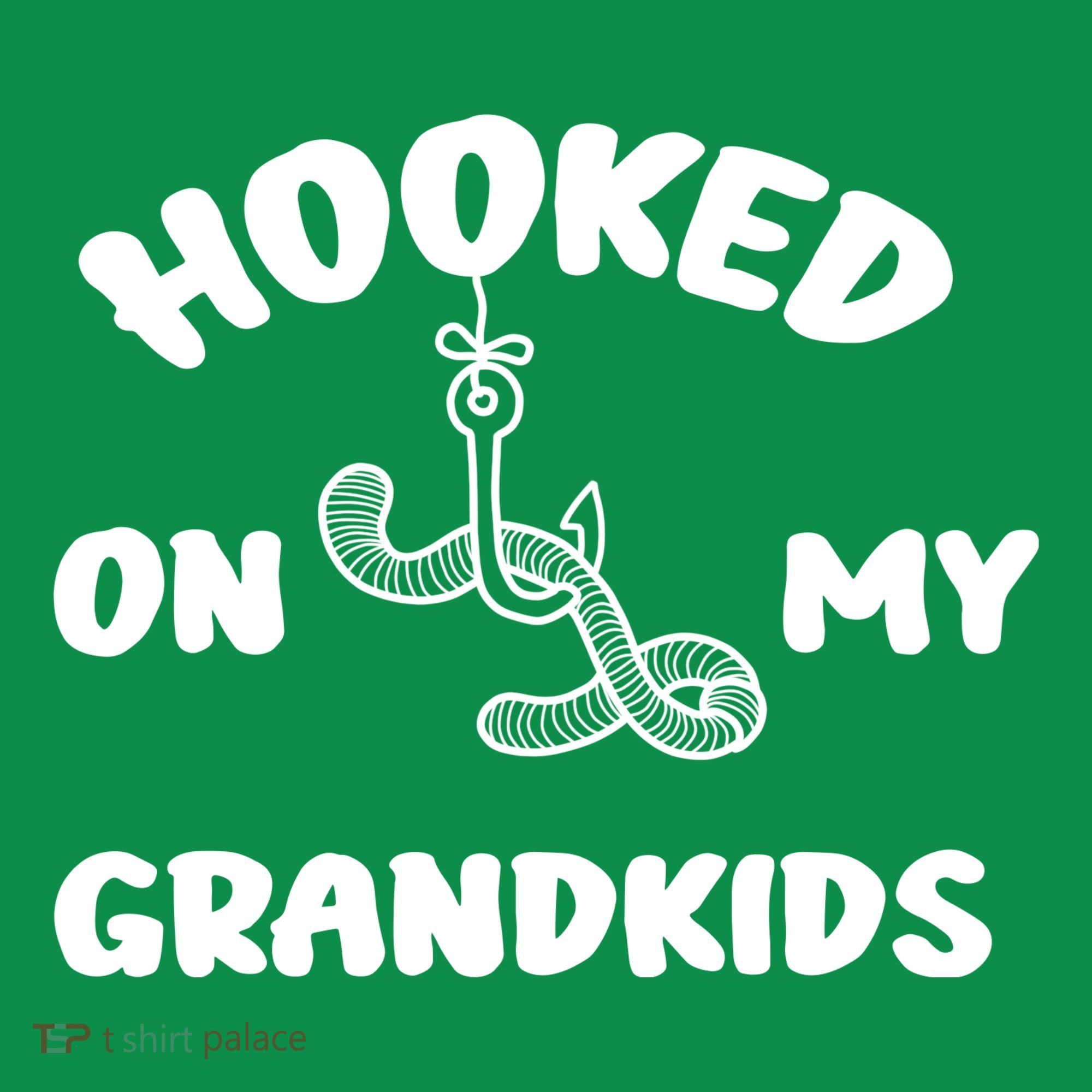 Hooked On My Grandkids Mousepad