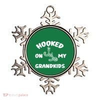 Hooked On My Grandkids Ornament thumb 0