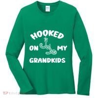 Hooked On My Grandkids Women's Long Sleeve Shirt thumb 0