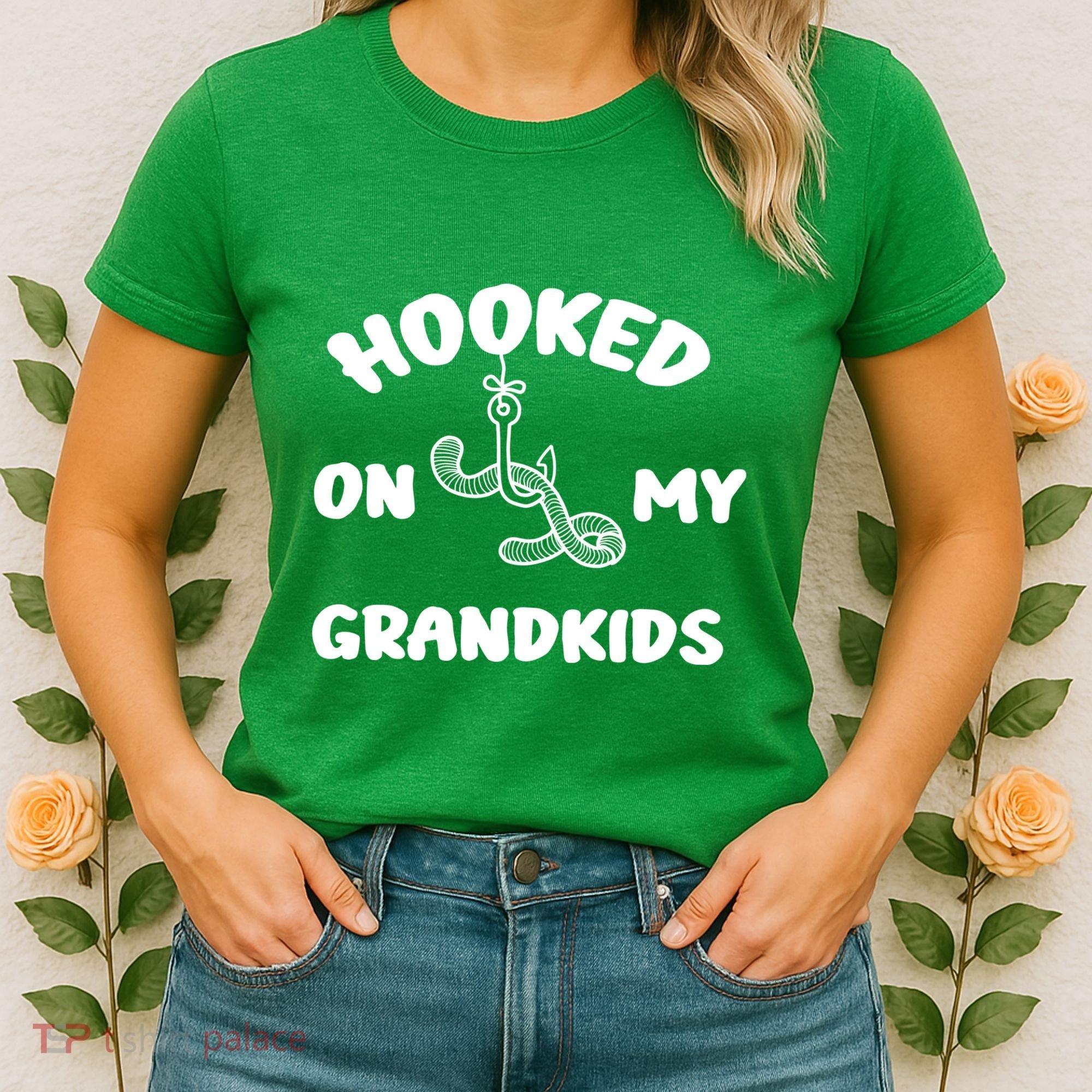 Hooked On My Grandkids Women's T-Shirt
