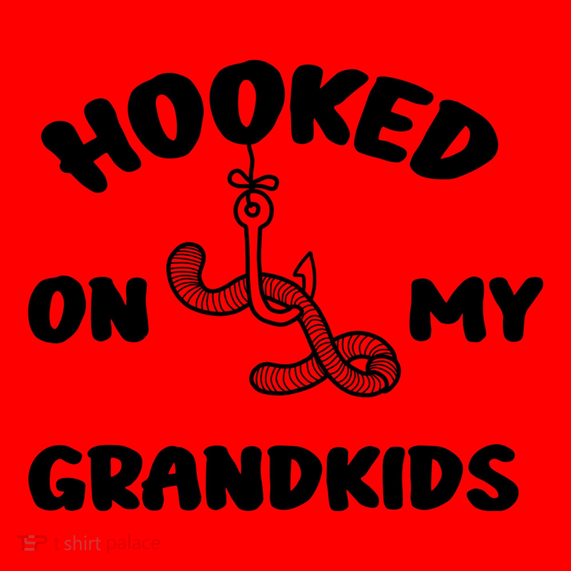 Hooked On My Grandkids Santa Hat