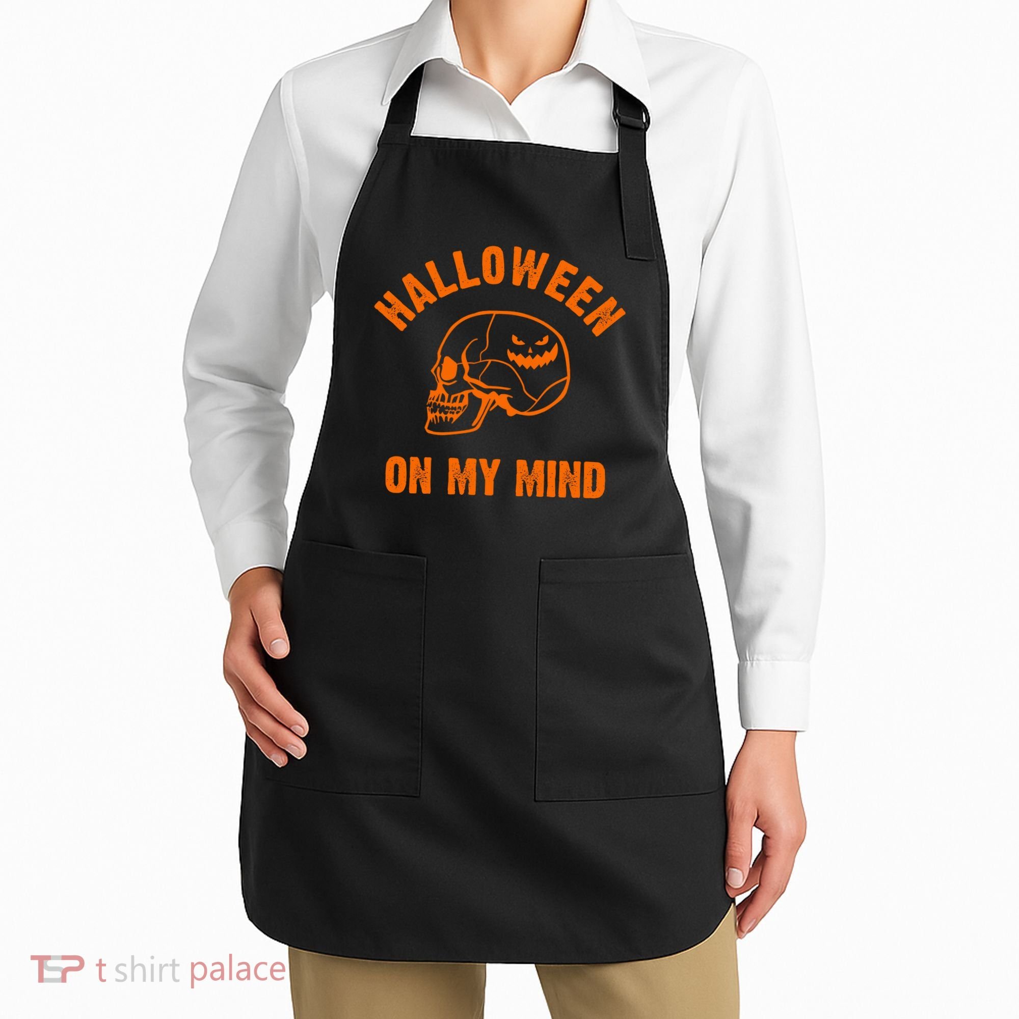 Halloween On My Mind Apron
