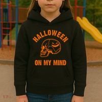 Halloween On My Mind Kids Hoodie thumb 3