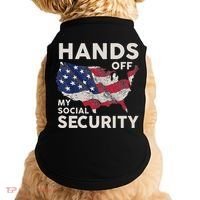 Hands Off My Social Security Doggie Tank thumb 0