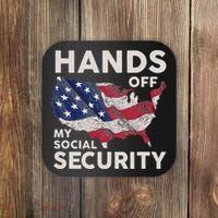 Hands Off My Social Security Coaster thumb 0