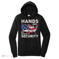 Hands Off My Social Security Women's Hoodie thumb 0