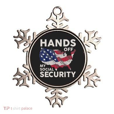 Hands Off My Social Security Ornament