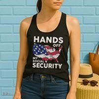 Hands Off My Social Security Women's Tank Top thumb 2