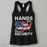 Hands Off My Social Security Women's Tank Top thumb 3