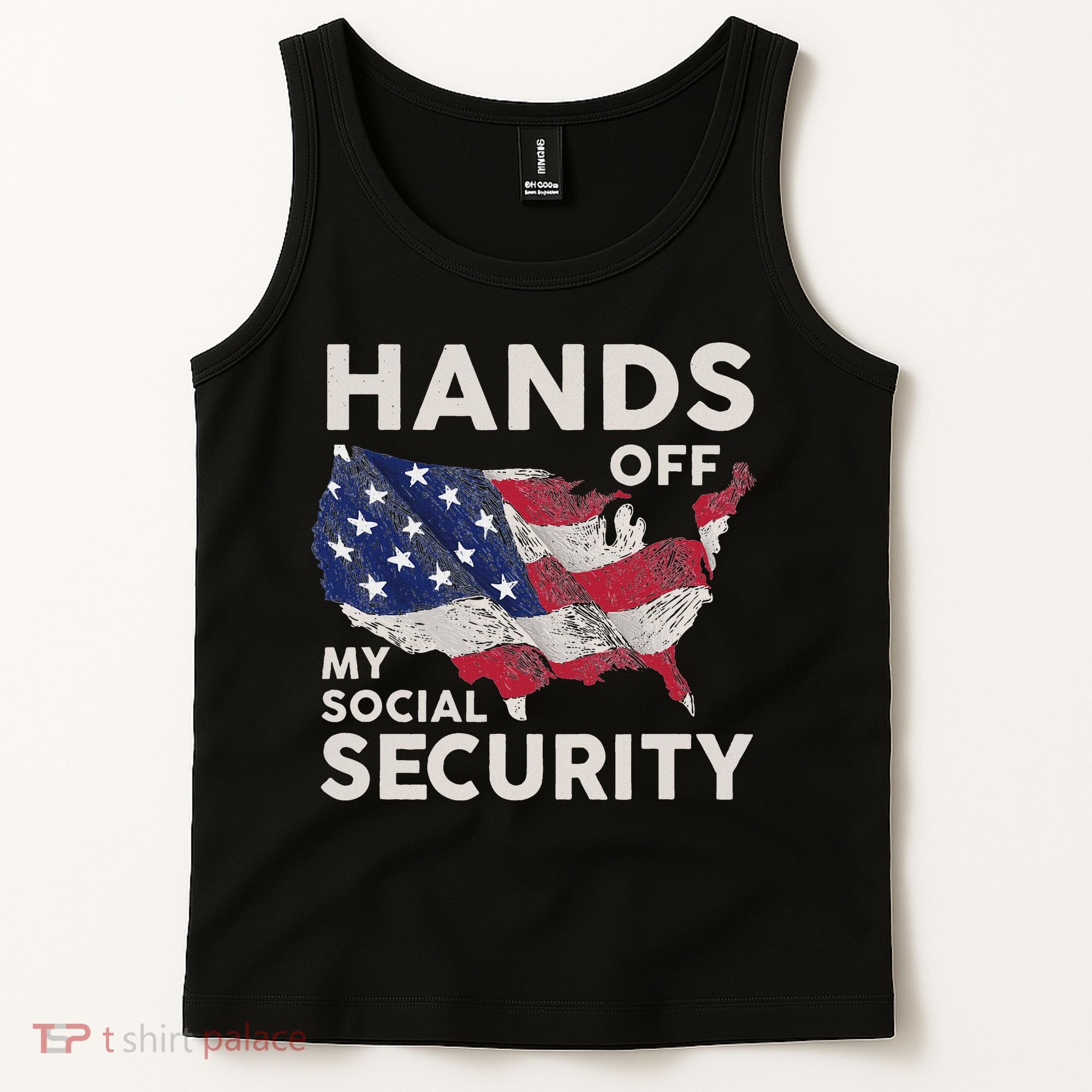 Hands Off My Social Security Tank Top
