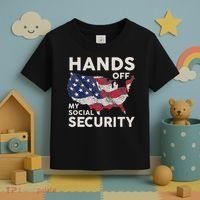 Hands Off My Social Security Toddler T-Shirt thumb 3