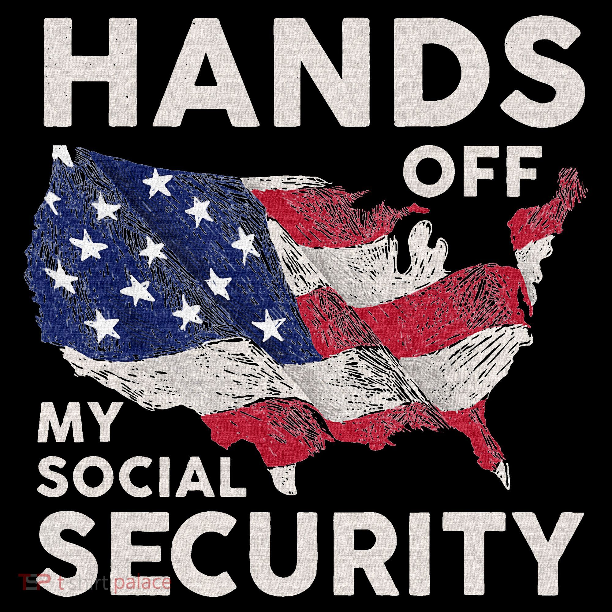 Hands Off My Social Security Visor