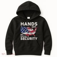 Hands Off My Social Security Kids Hoodie thumb 0