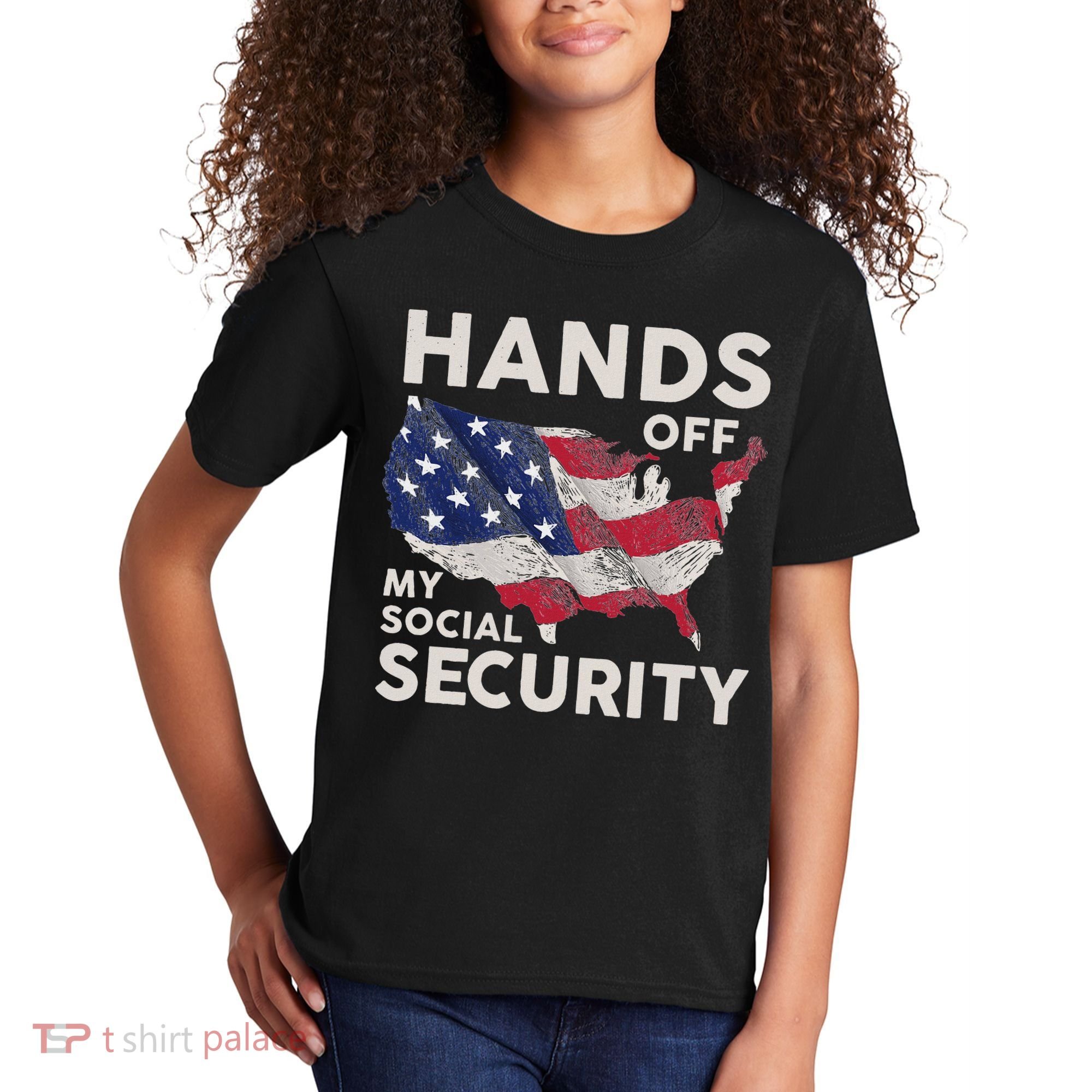 Hands Off My Social Security Kids T-Shirt