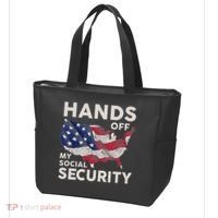 Hands Off My Social Security Tote Bag thumb 3