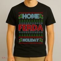 Home Freda Holiday Ugly Christmas Sweater T-Shirt thumb 3