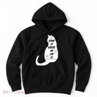 Home Is Where My Cat Is Funny Hoodie thumb 0