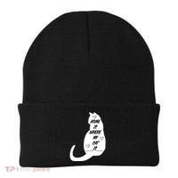 Home Is Where My Cat Is Funny Beanie thumb 0