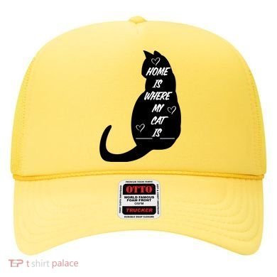 Home Is Where My Cat Is Funny Hat