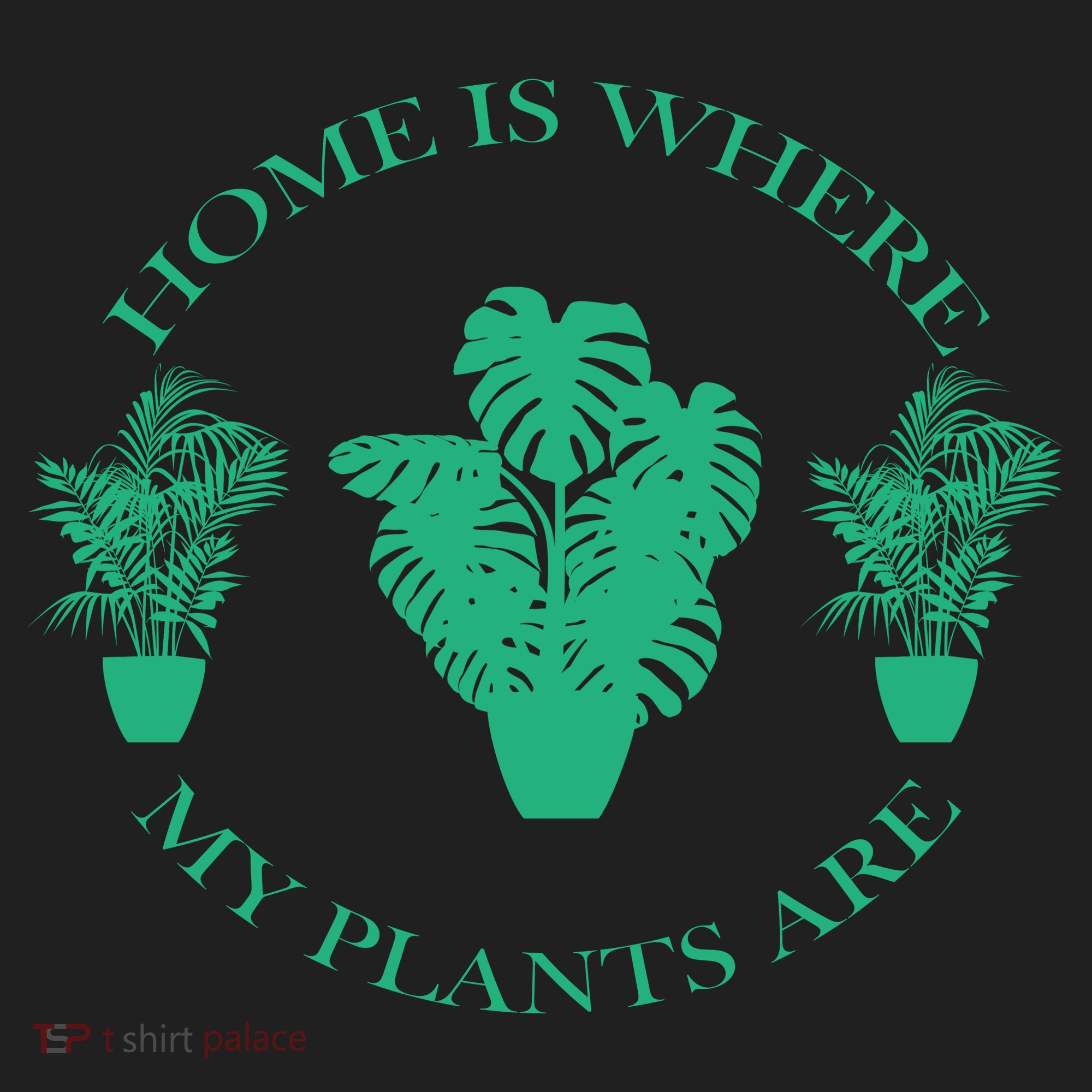 Home Is Where My Plants Are Funny Medical Marijuana Women's Sweatshirt
