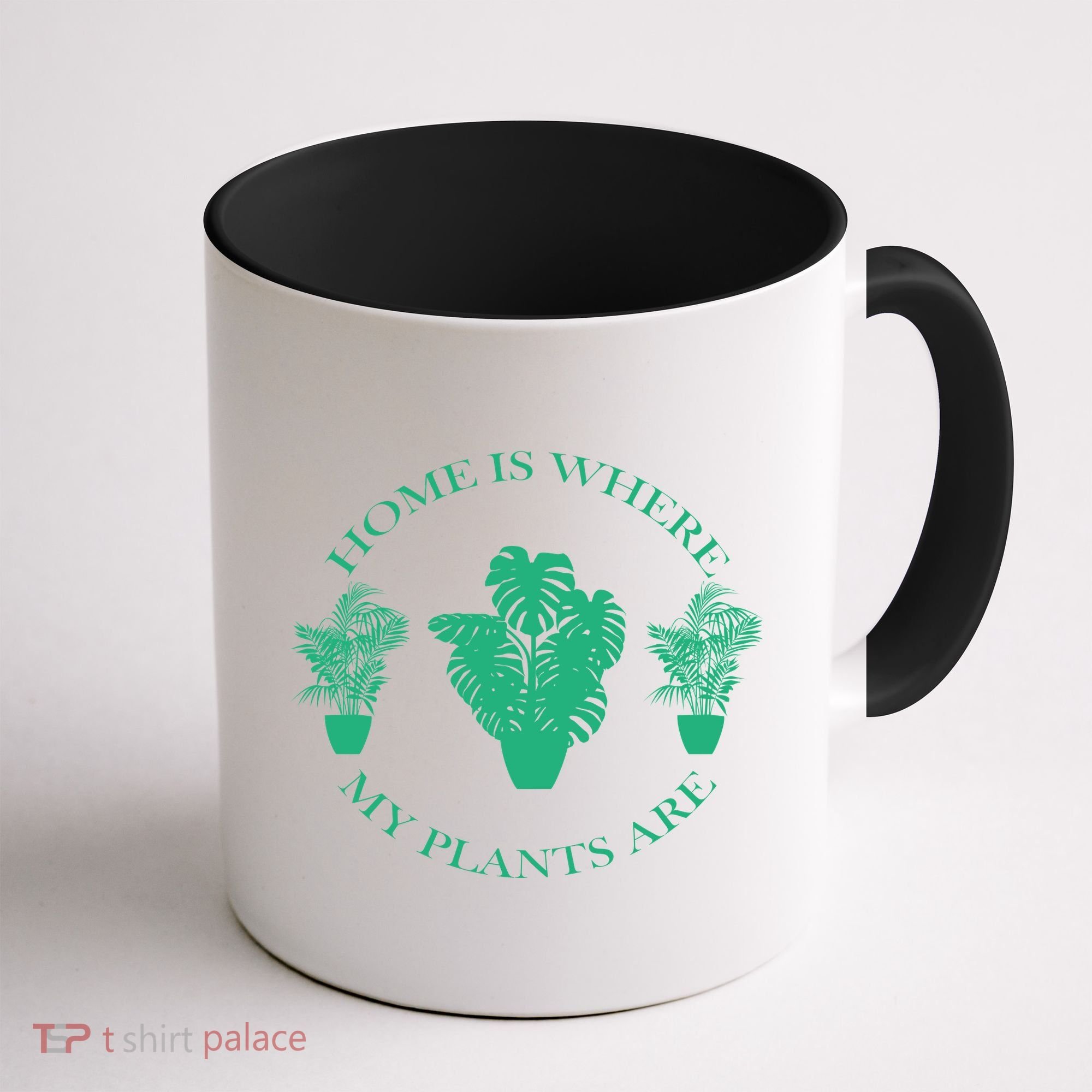 Home Is Where My Plants Are Funny Medical Marijuana Coffee Mug