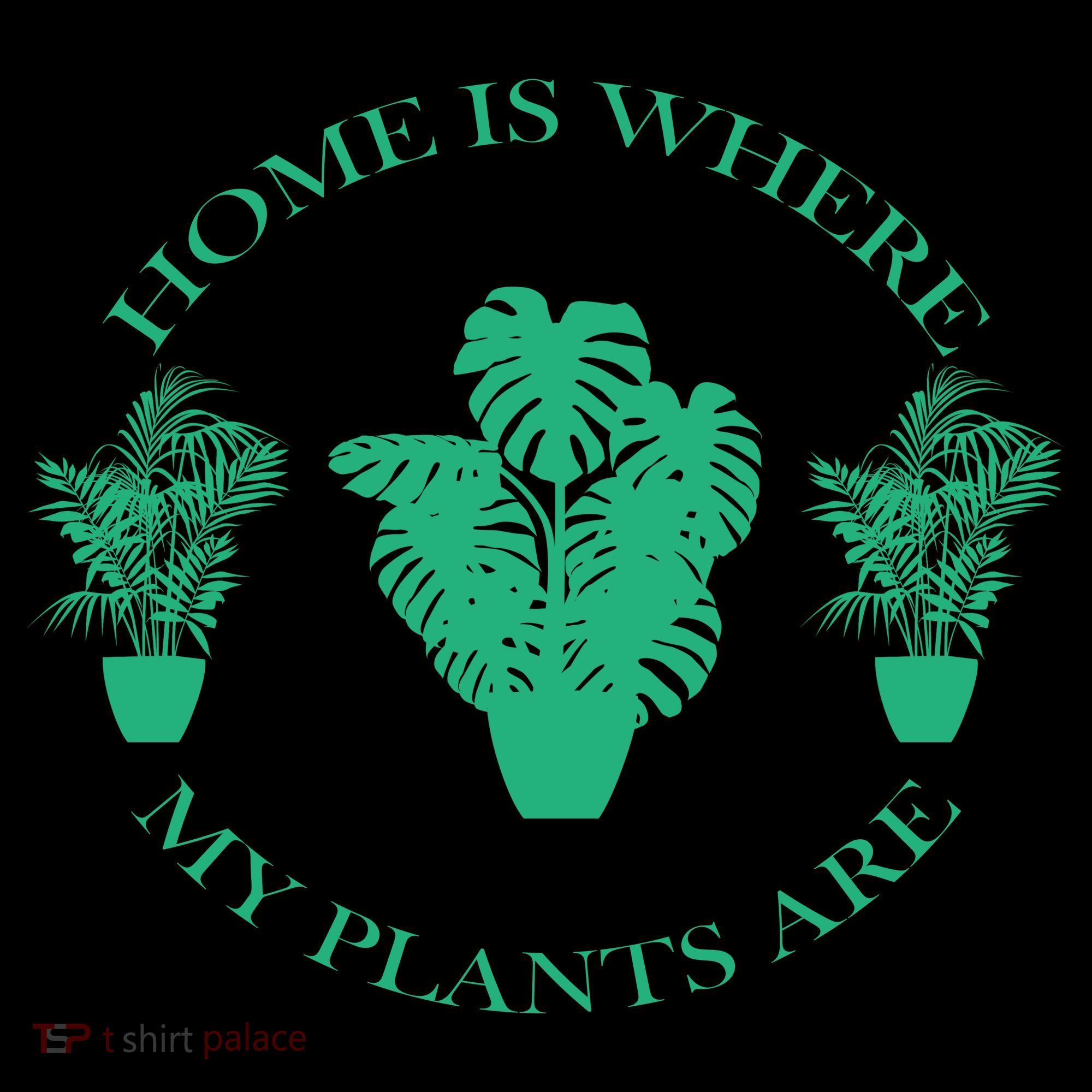 Home Is Where My Plants Are Funny Medical Marijuana Coffee Mug