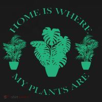 Home Is Where My Plants Are Funny Medical Marijuana Women's Long Sleeve Shirt thumb 2