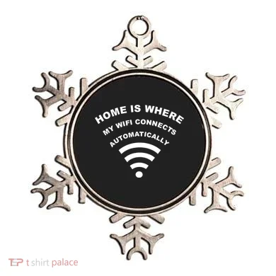 Home is Where My Wifi Connects Automatically Ornament