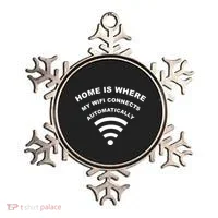 Home is Where My Wifi Connects Automatically Ornament thumb 0