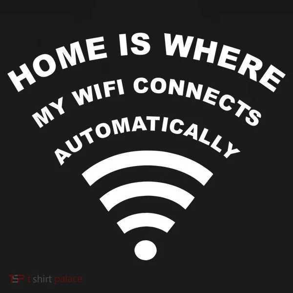 Home is Where My Wifi Connects Automatically Ornament