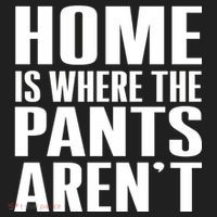 Home Is Where The Pants Aren't Beanie thumb 2