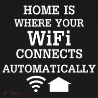 Home Is Where Wifi Connects Automatically Apron thumb 3