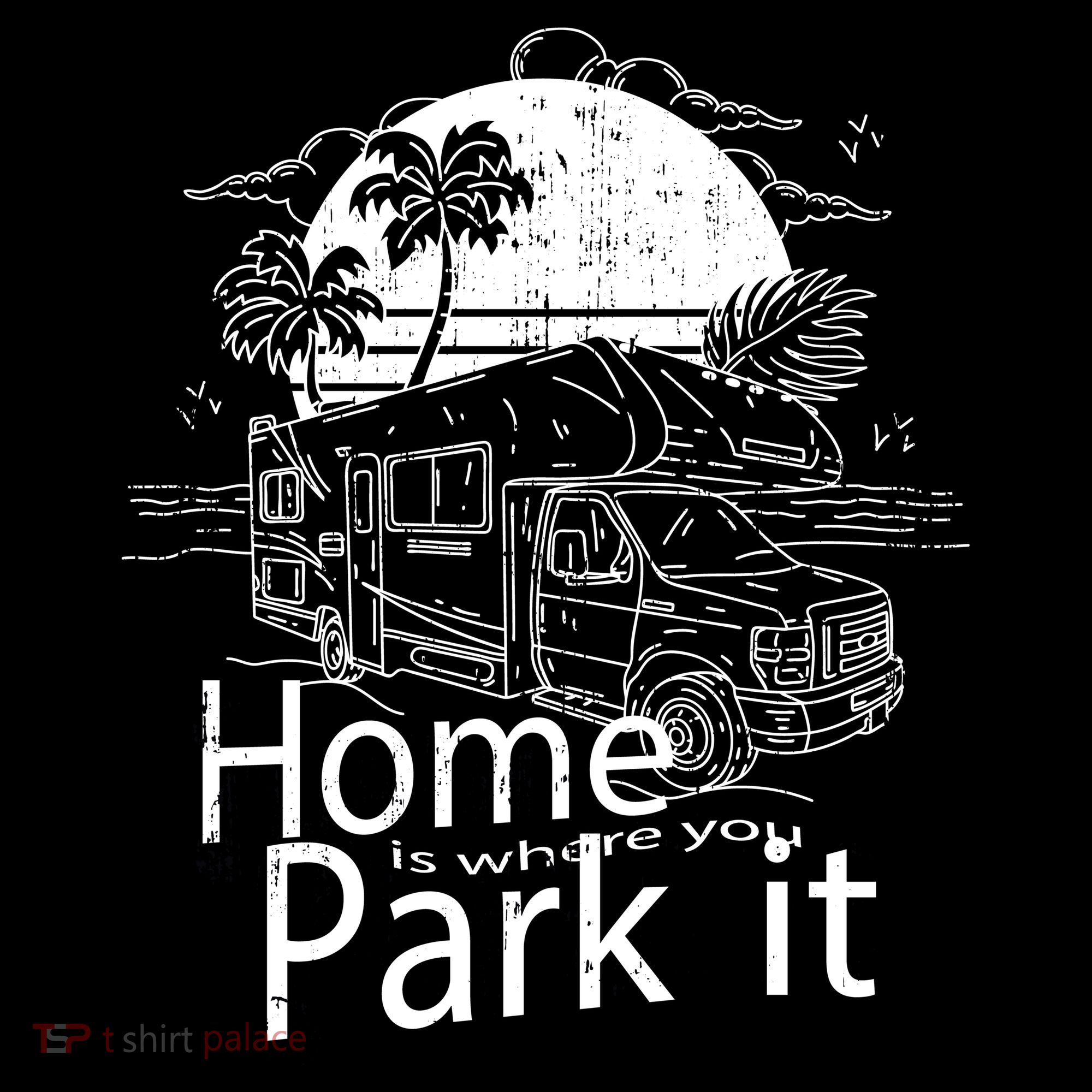 Home Is Where You Park It Visor