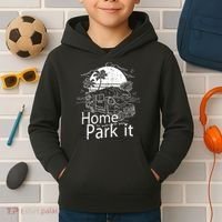 Home Is Where You Park It Kids Hoodie thumb 2