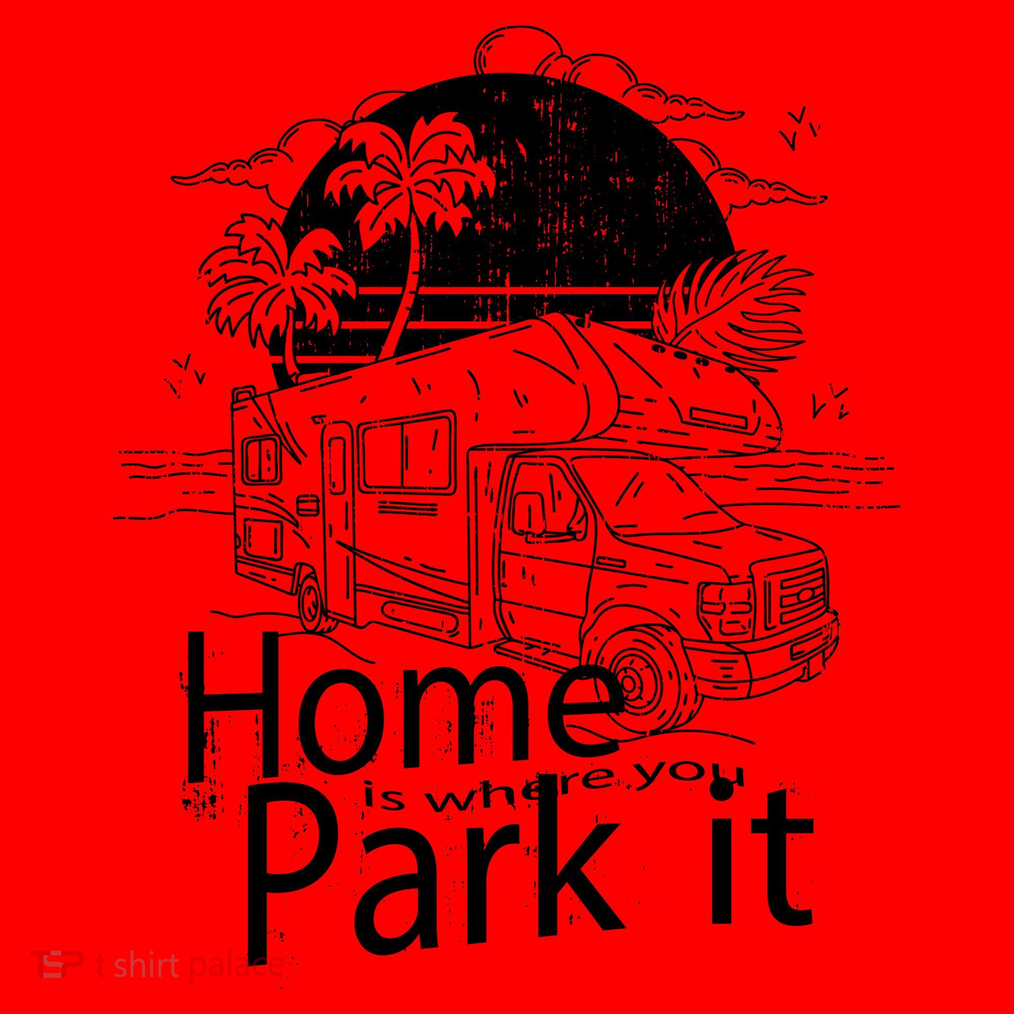 Home Is Where You Park It Santa Hat
