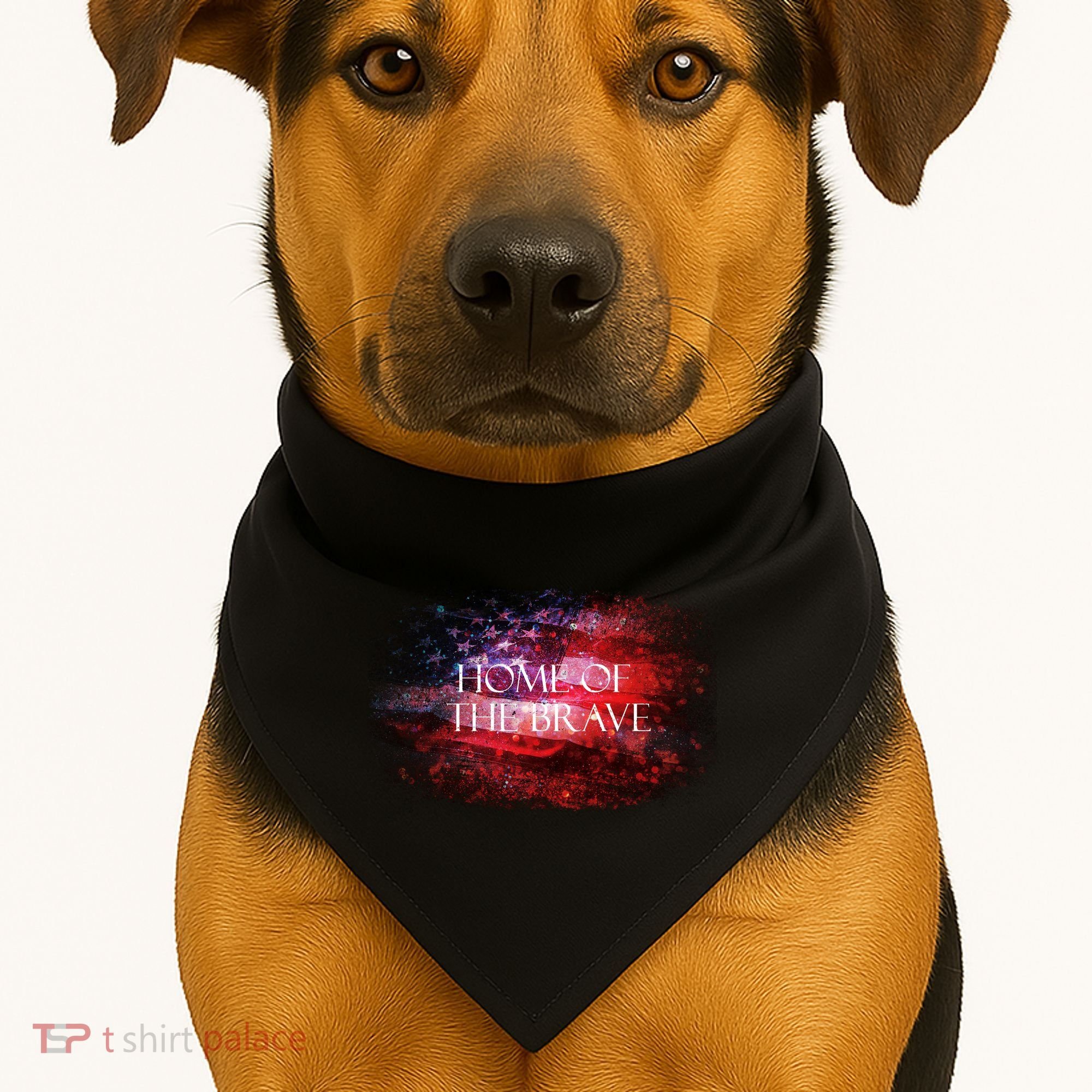 Home Of The Brave USA-Made Doggie Bandana