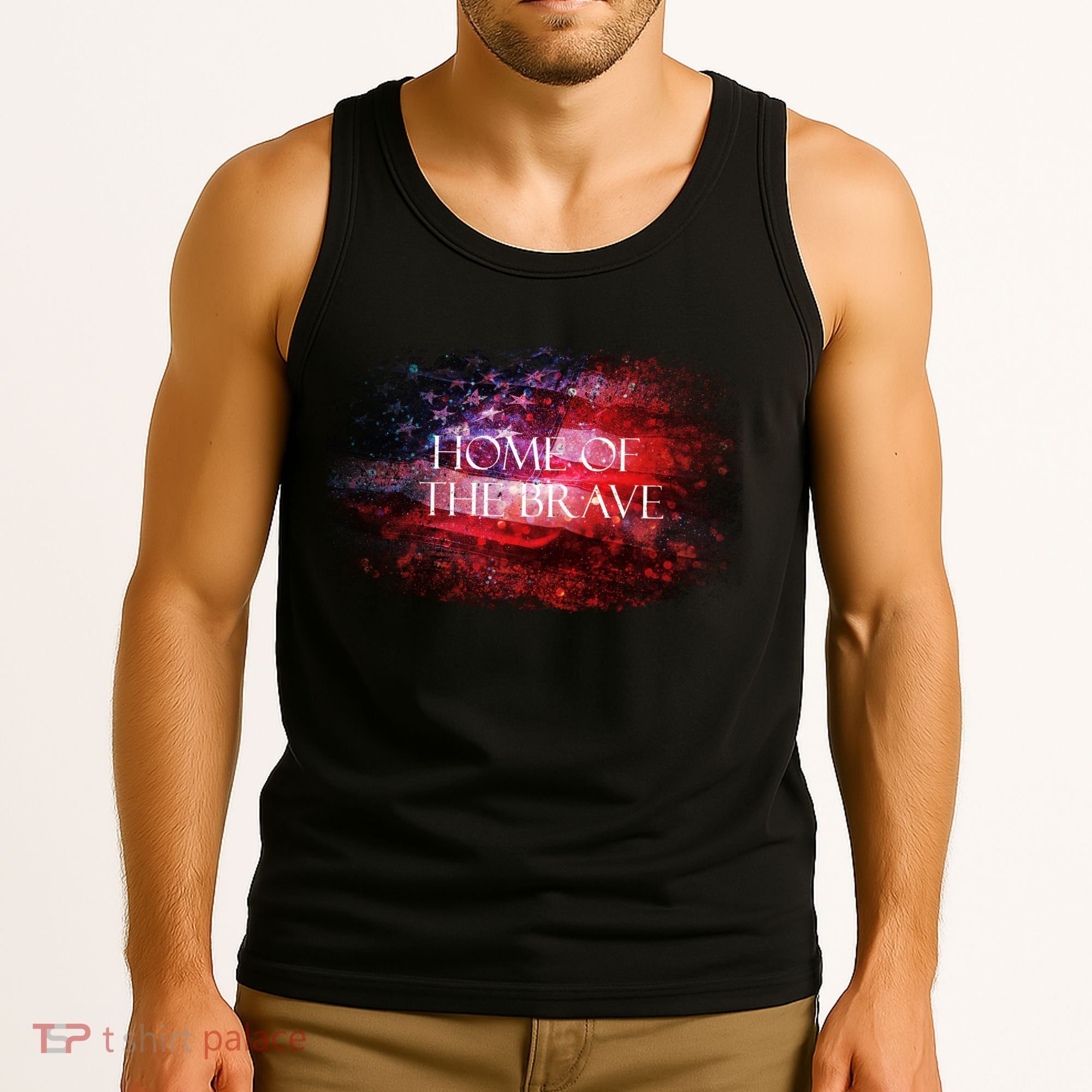 Home Of The Brave Tank Top