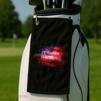 Home Of The Brave Golf Towel thumb 2