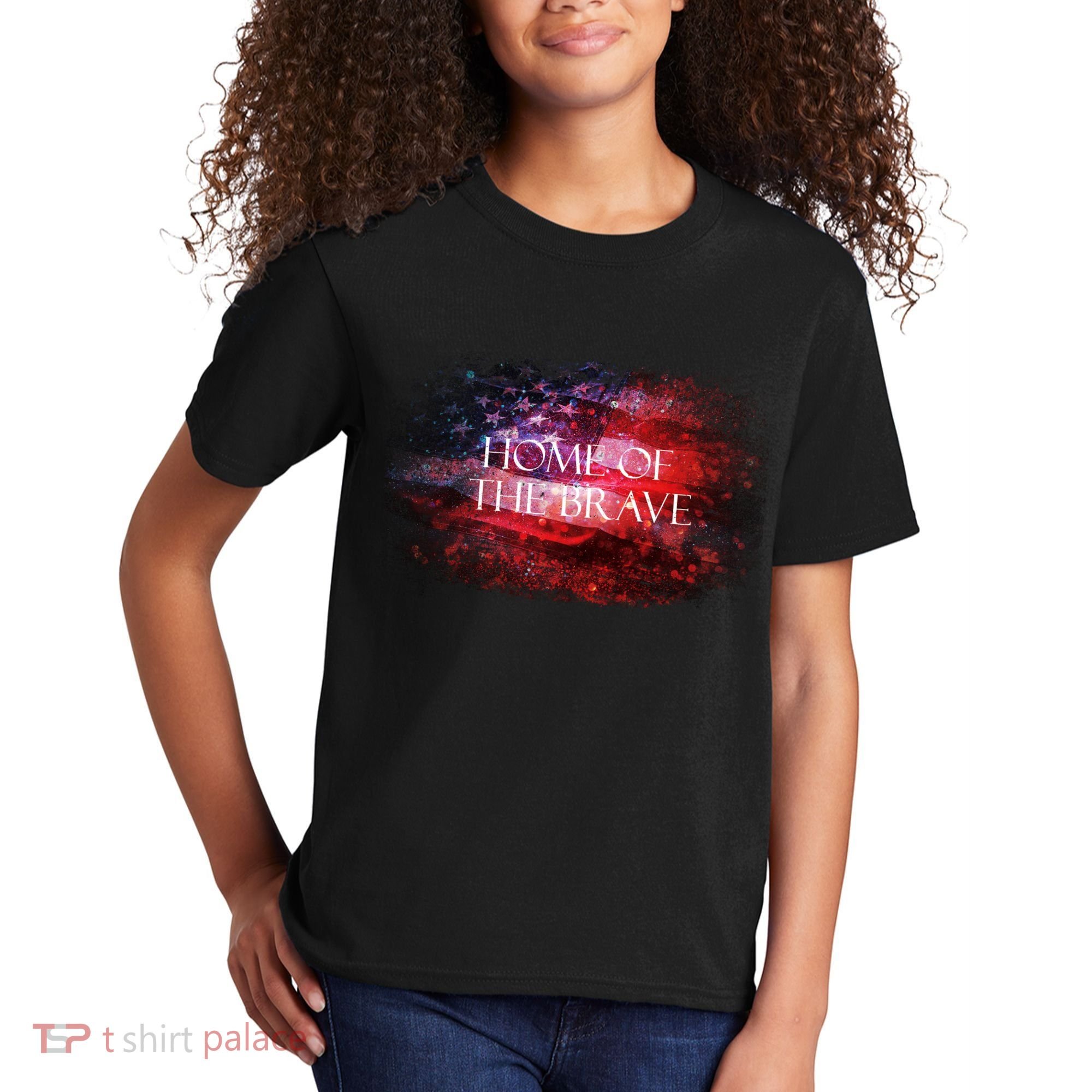 Home Of The Brave Kids T-Shirt