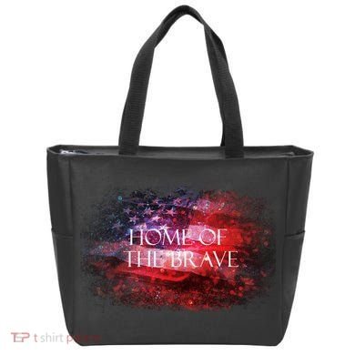 Home Of The Brave Tote Bag