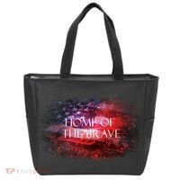 Home Of The Brave Tote Bag thumb 0