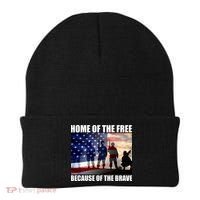 Home Of The Free Because Of The Brave Beanie thumb 0