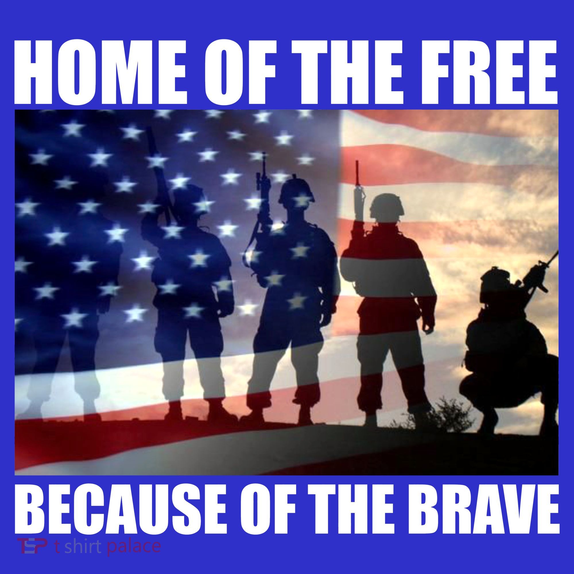 Home Of The Free Because Of The Brave Women's Tank Top