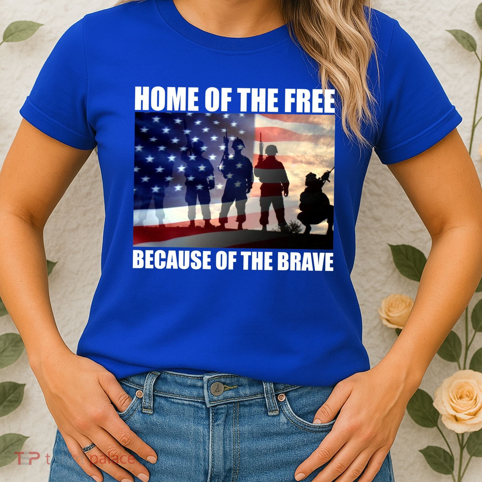 Home Of The Free Because Of The Brave Women's T-Shirt