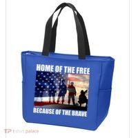 Home Of The Free Because Of The Brave Tote Bag thumb 3