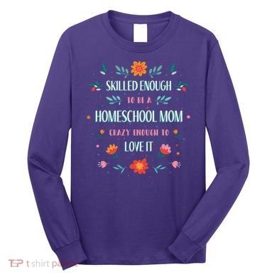 Home School Mom Long Sleeve Shirt